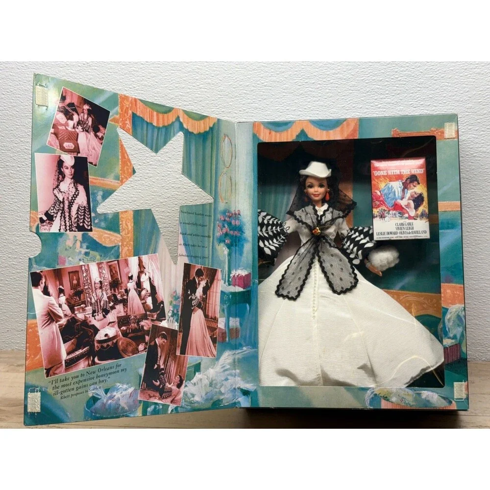 Vtg 1994 Mattel Barbie  Scarlett O'Hara Hollywood Legenda Gone With The Wind NIB